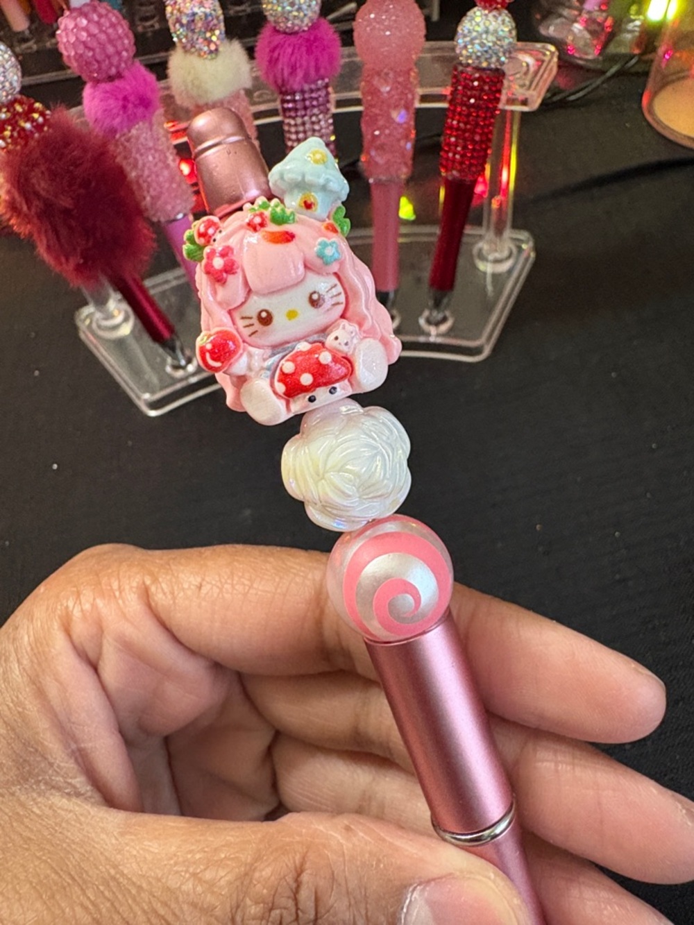 Hello Kitty Pink Candy Topper Pen